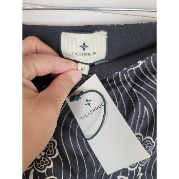 TUCKERNUCK PRINTED ANKLE TROUSER PANTS, SZ MEDIUM - Picture 6 of 16